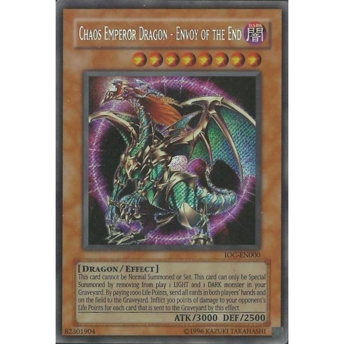 Image for Chaos Emperor Dragon - Envoy of the End (IOC-EN000) (IOC-EN) - YuGiOh
