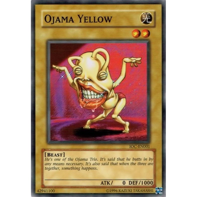 Image for Ojama Yellow (IOC-EN001) (IOC-EN) - YuGiOh