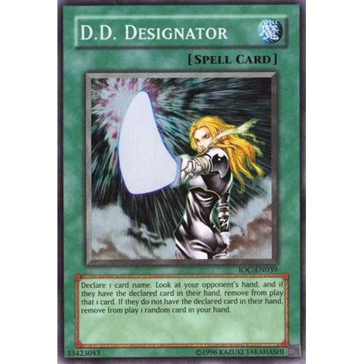 Image for D.D. Designator (IOC-EN039) (IOC-EN) - YuGiOh
