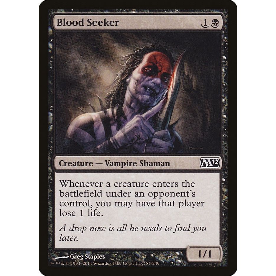 Image for Blood Seeker (81) (M12) - Magic: The Gathering