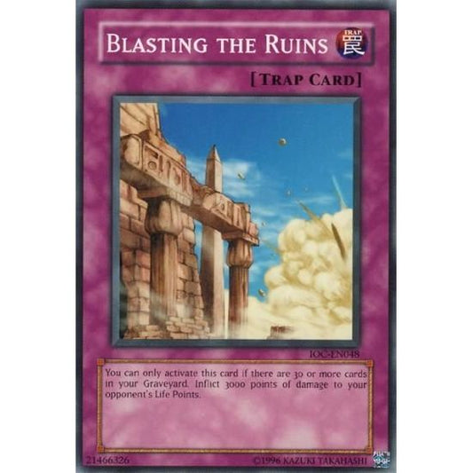 Image for Blasting the Ruins (IOC-EN048) (IOC-EN) - YuGiOh
