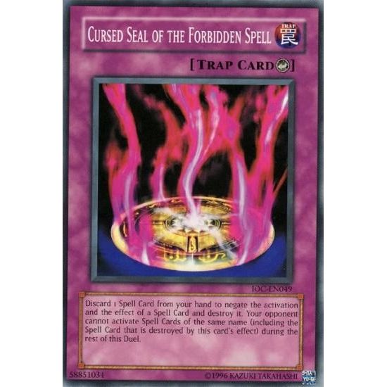 Image for Cursed Seal of the Forbidden Spell (IOC-EN049) (IOC-EN) - YuGiOh