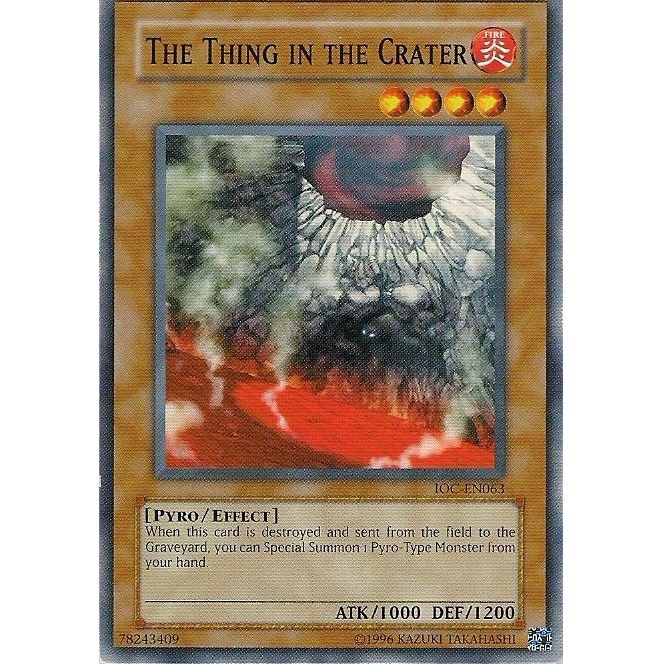 Image for The Thing in the Crater (IOC-EN063) (IOC-EN) - YuGiOh