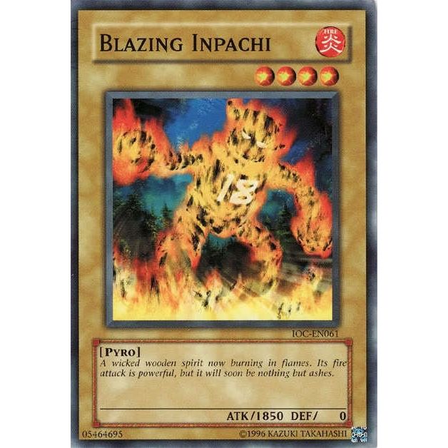 Image for Blazing Inpachi (IOC-EN061) (IOC-EN) - YuGiOh