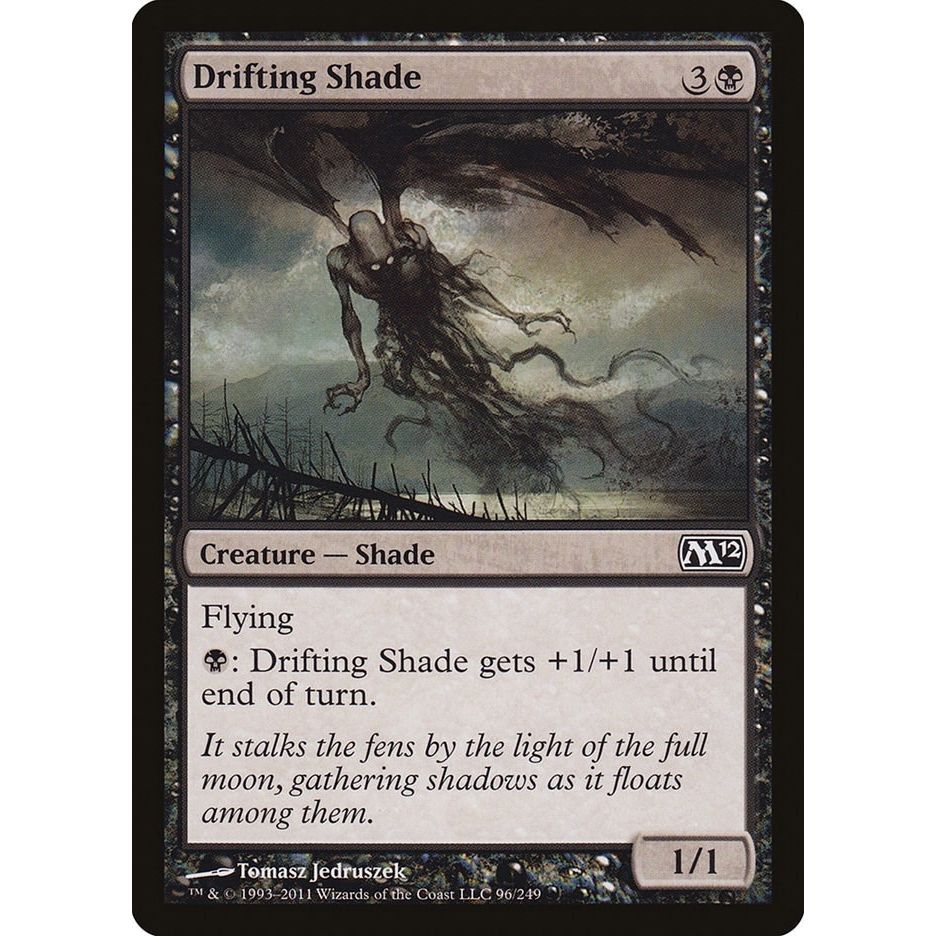Image for Drifting Shade (96) (M12) - Magic: The Gathering