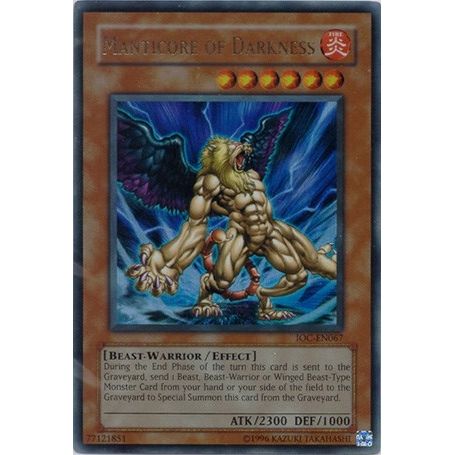 Image for Manticore of Darkness (IOC-EN067) (IOC-EN) - YuGiOh