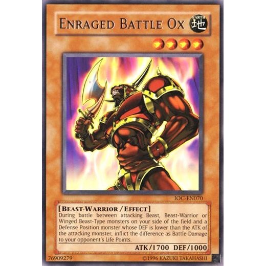 Image for Enraged Battle Ox (IOC-EN070) (IOC-EN) - YuGiOh