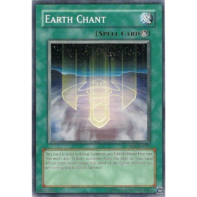 Image for Earth Chant (IOC-EN099) (IOC-EN) - YuGiOh