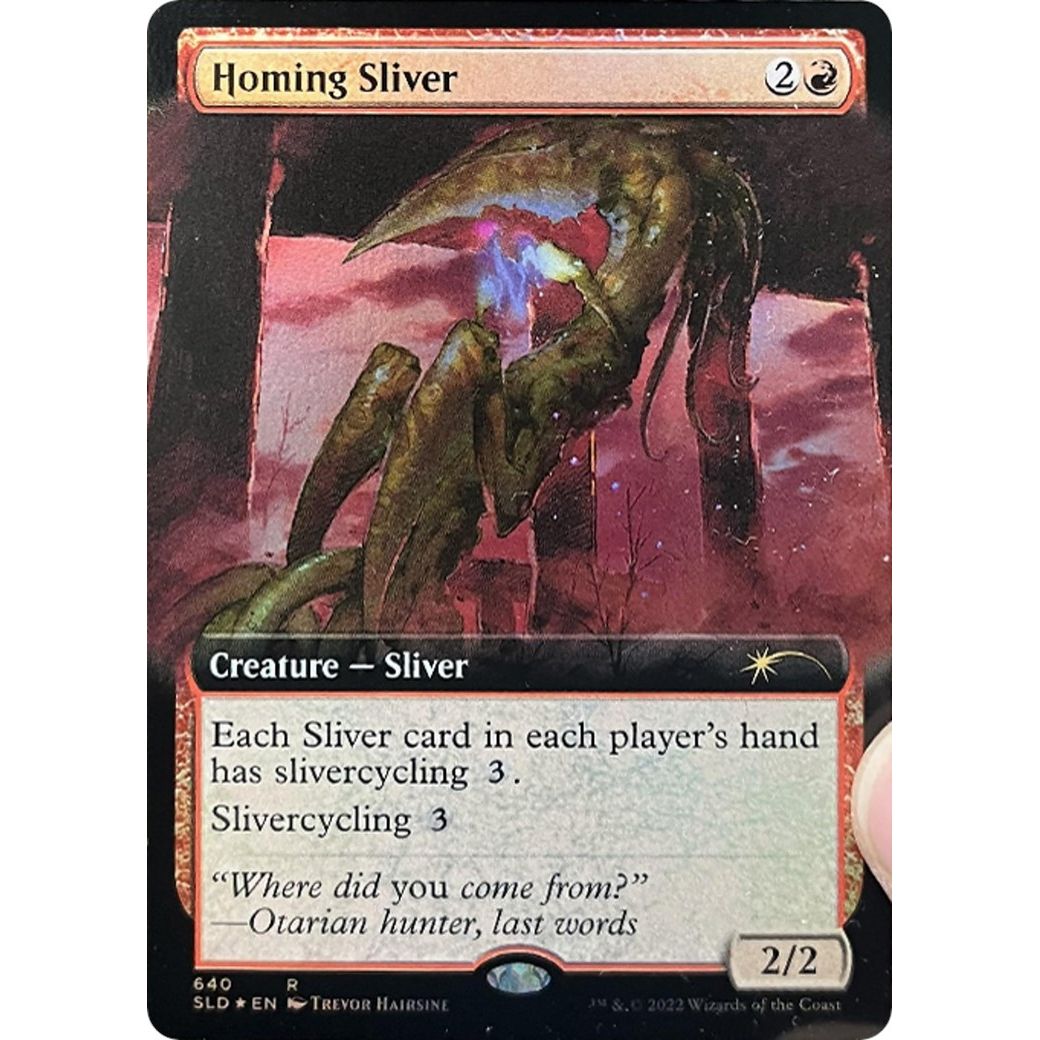 Image for Homing Sliver (Extended Art) (640) (SLD) - Magic: The Gathering