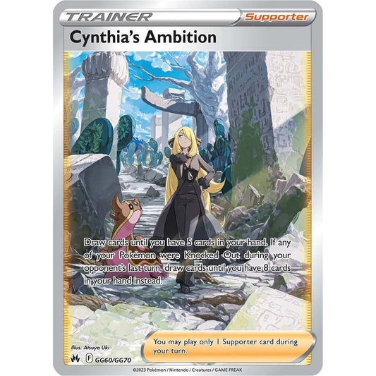 Image for Cynthia's Ambition (GG60/GG70) (CRZ:GG) - Pokemon