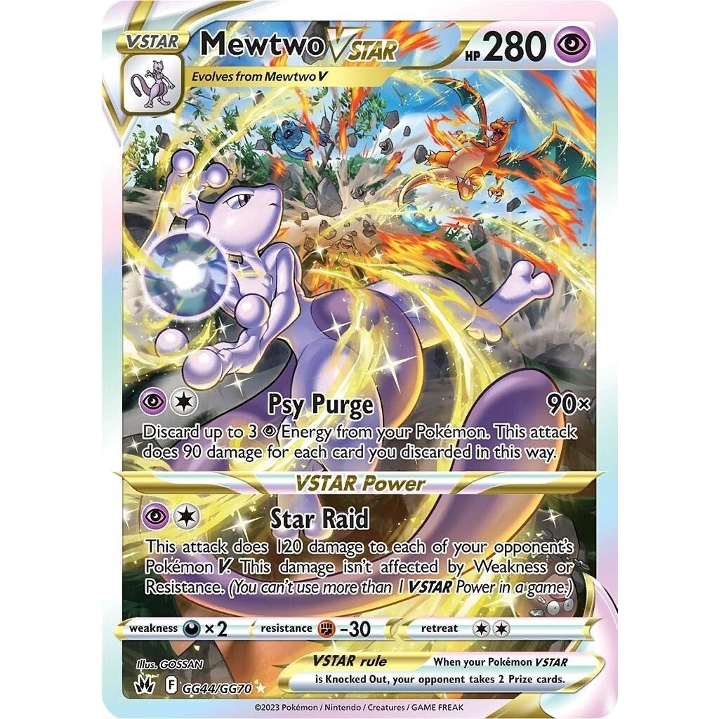 Image for Mewtwo VSTAR (GG44/GG70) (CRZ:GG) - Pokemon