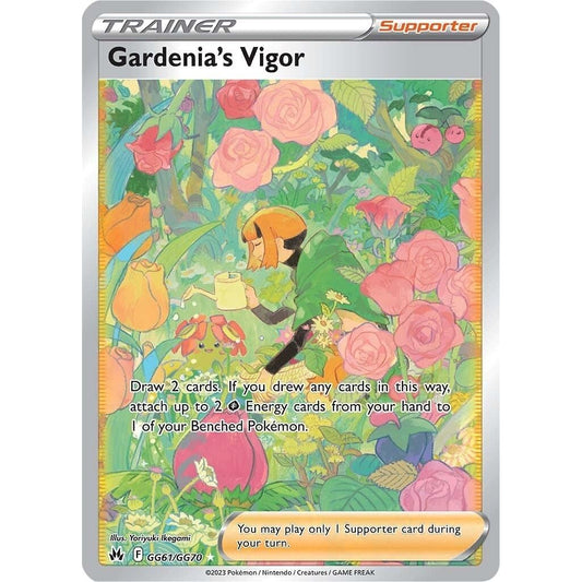 Image for Gardenia's Vigor (GG61/GG70) (CRZ:GG) - Pokemon