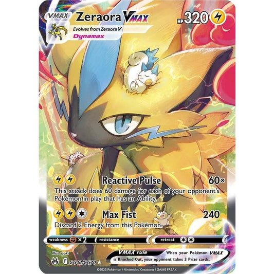 Image for Zeraora VMAX (GG42/GG70) (CRZ:GG) - Pokemon