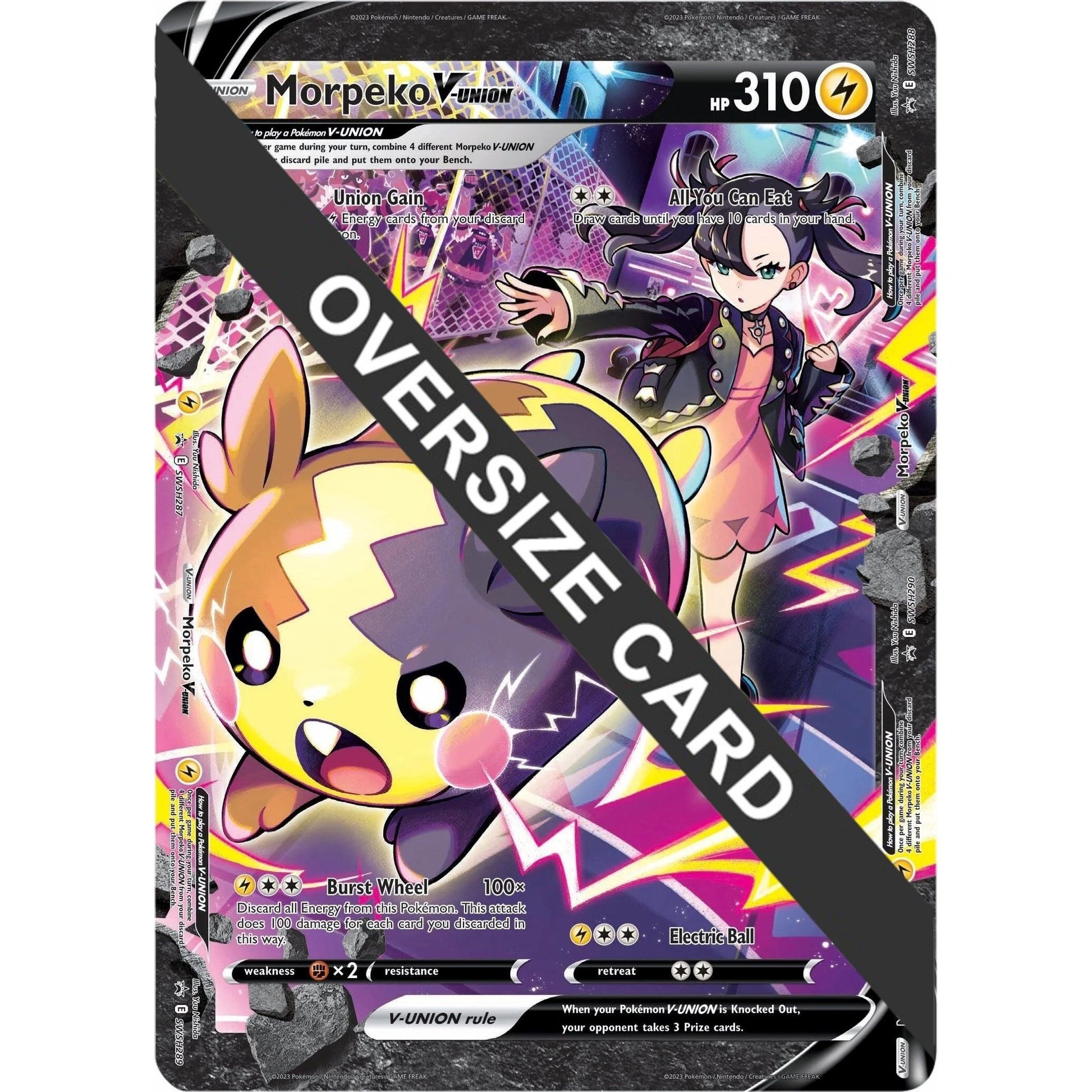 Image for Morpeko V-Union (SWSH287-290) (SWSH290) (PR) - Pokemon
