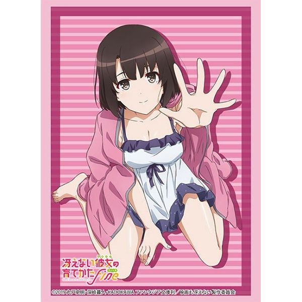 Image for Bushiroad Sleeve Collection HG Vol.3399: Saekano: How to Raise a Boring Girlfriend Fine - Megumi Kato (75-Pack) - Card Sleeves