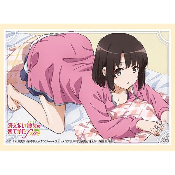 Image for Bushiroad Sleeve Collection HG Vol.3400: Saekano: How to Raise a Boring Girlfriend Fine - Megumi Kato (75-Pack) - Card Sleeves