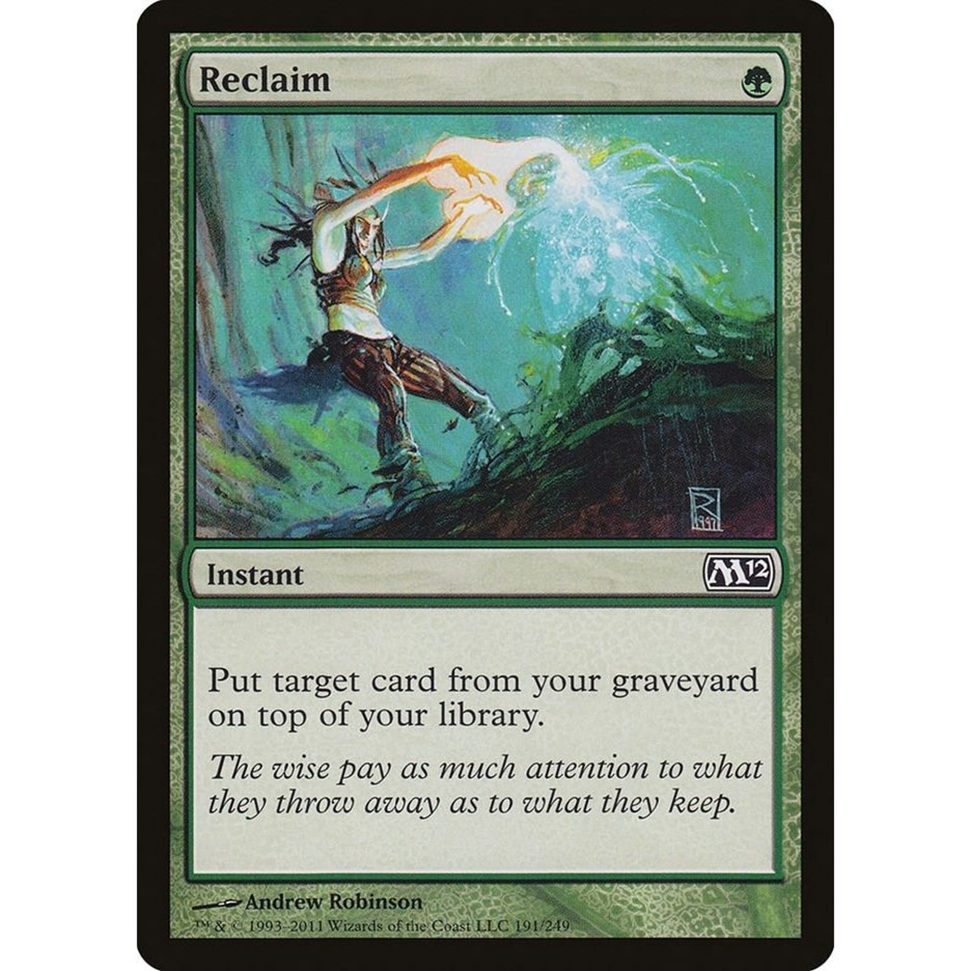 Image for Reclaim (191) (M12) - Magic: The Gathering