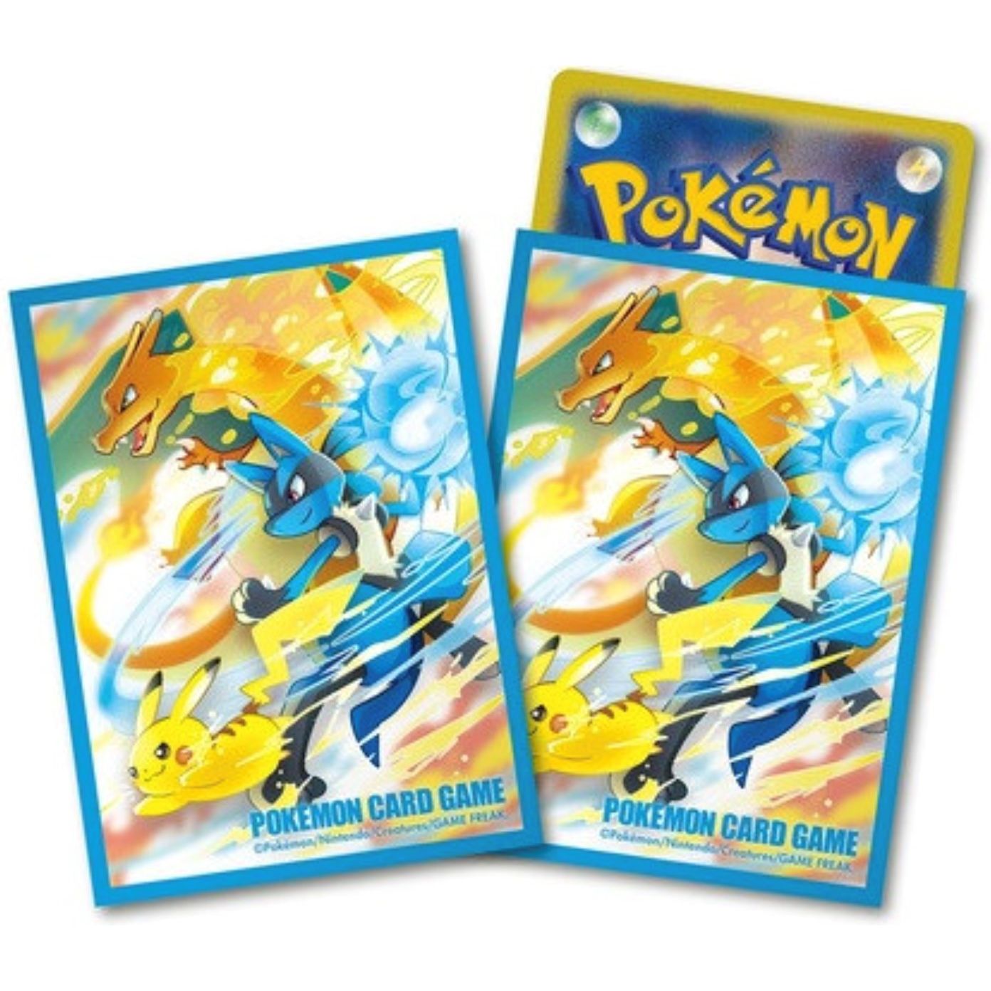 Image for Pokemon TCG: Pokemon Center Japan Exclusive Card Sleeves - Pokemon Battle Start (64-Pack) - Card Sleeves