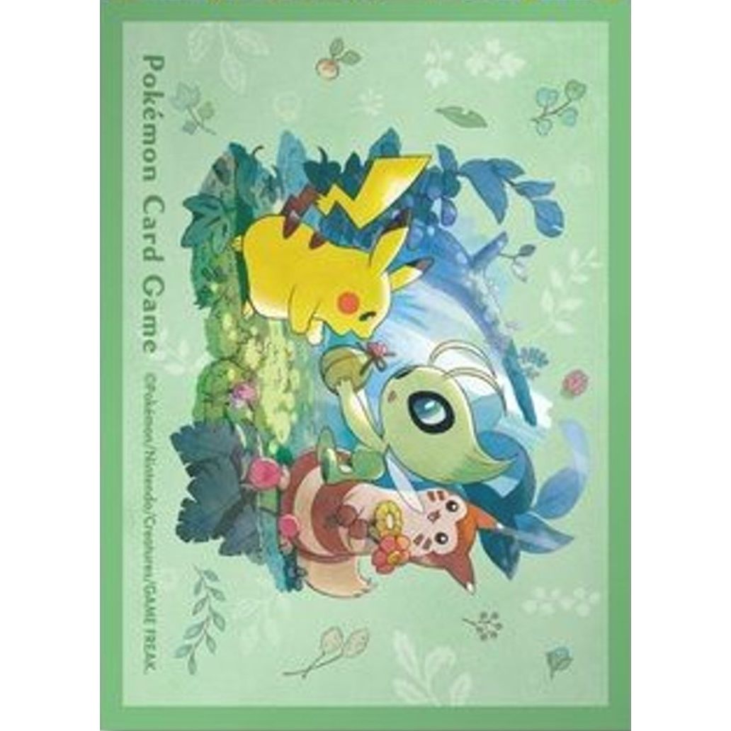 Image for Pokemon TCG: Pokemon Center Japan Exclusive Card Sleeves - Deep in the Forest (64-Pack) - Card Sleeves