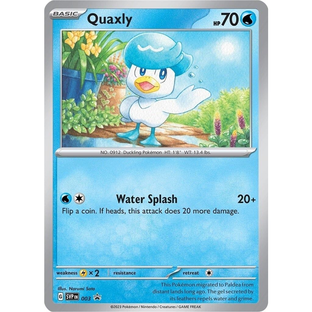 Image for Quaxly - 003 (003) (SVP) - Pokemon