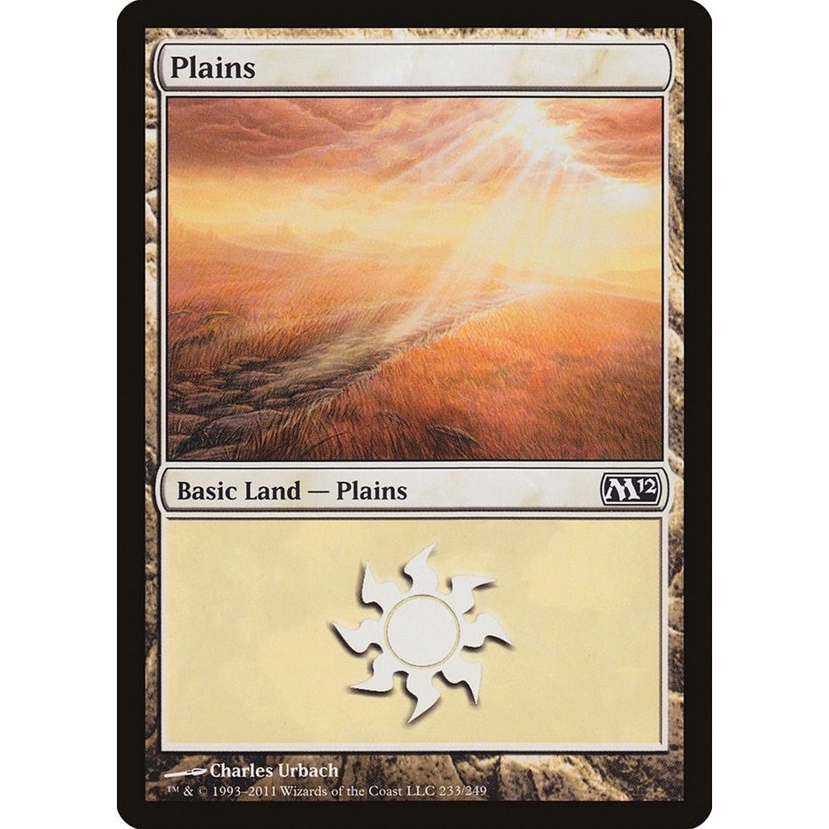 Image for Plains (233) (233) (M12) - Magic: The Gathering