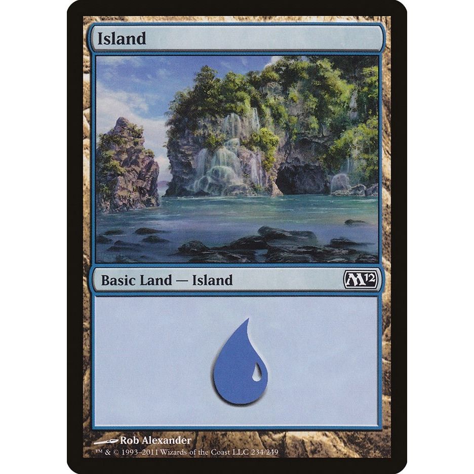 Image for Island (234) (234) (M12) - Magic: The Gathering