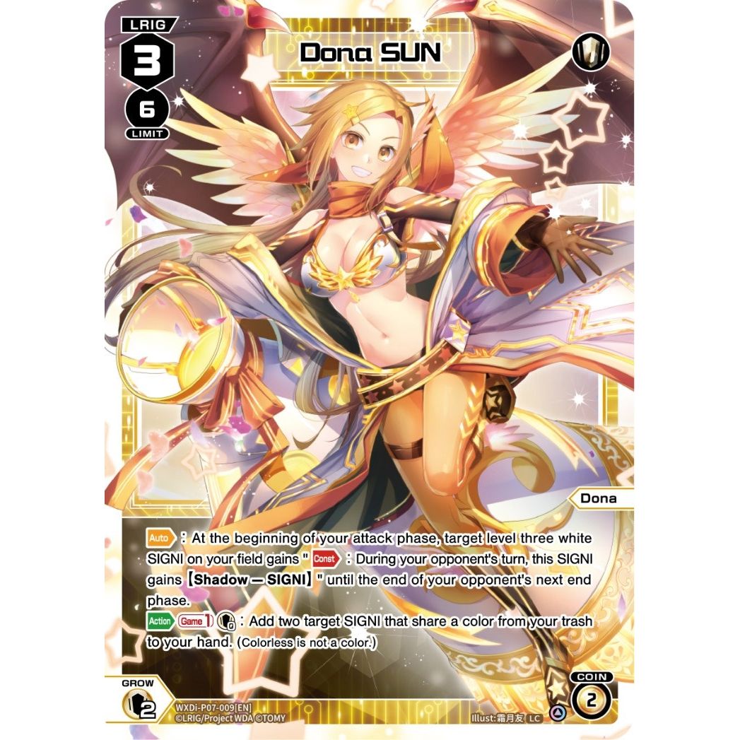 Image for Dona SUN (WXDi-P07-009[EN]) (WXDi-P07) - WIXOSS