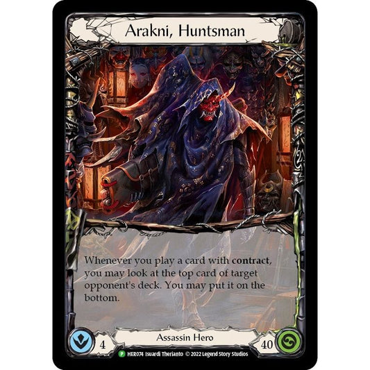 Image for Arakni, Huntsman - HER074 (HER074) (PR) - Flesh and Blood TCG