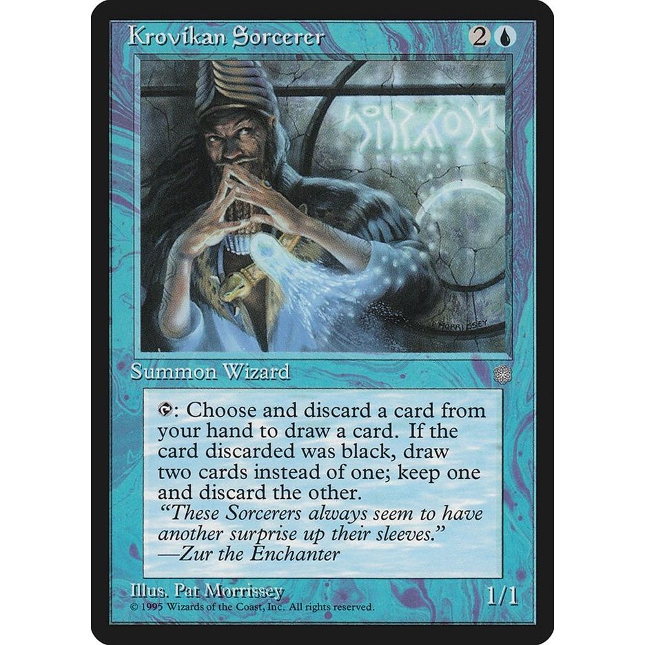 Image for Krovikan Sorcerer (ICE) - Magic: The Gathering