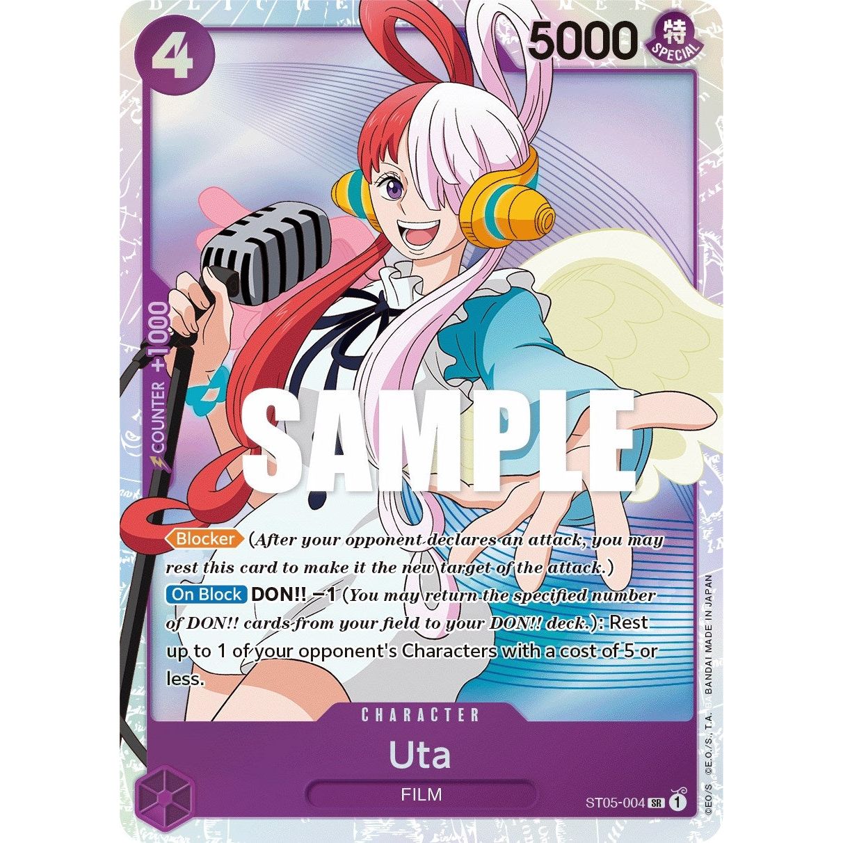 Image for Uta (ST05-004) (ST-05) - One Piece Card Game