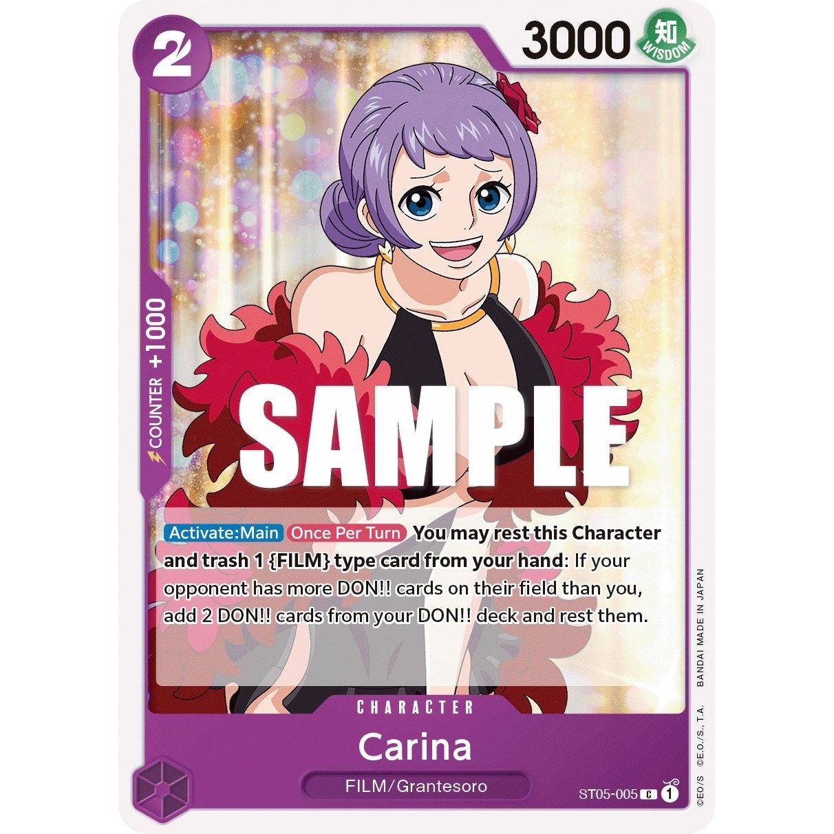 Image for Carina (ST05-005) (ST-05) - One Piece Card Game