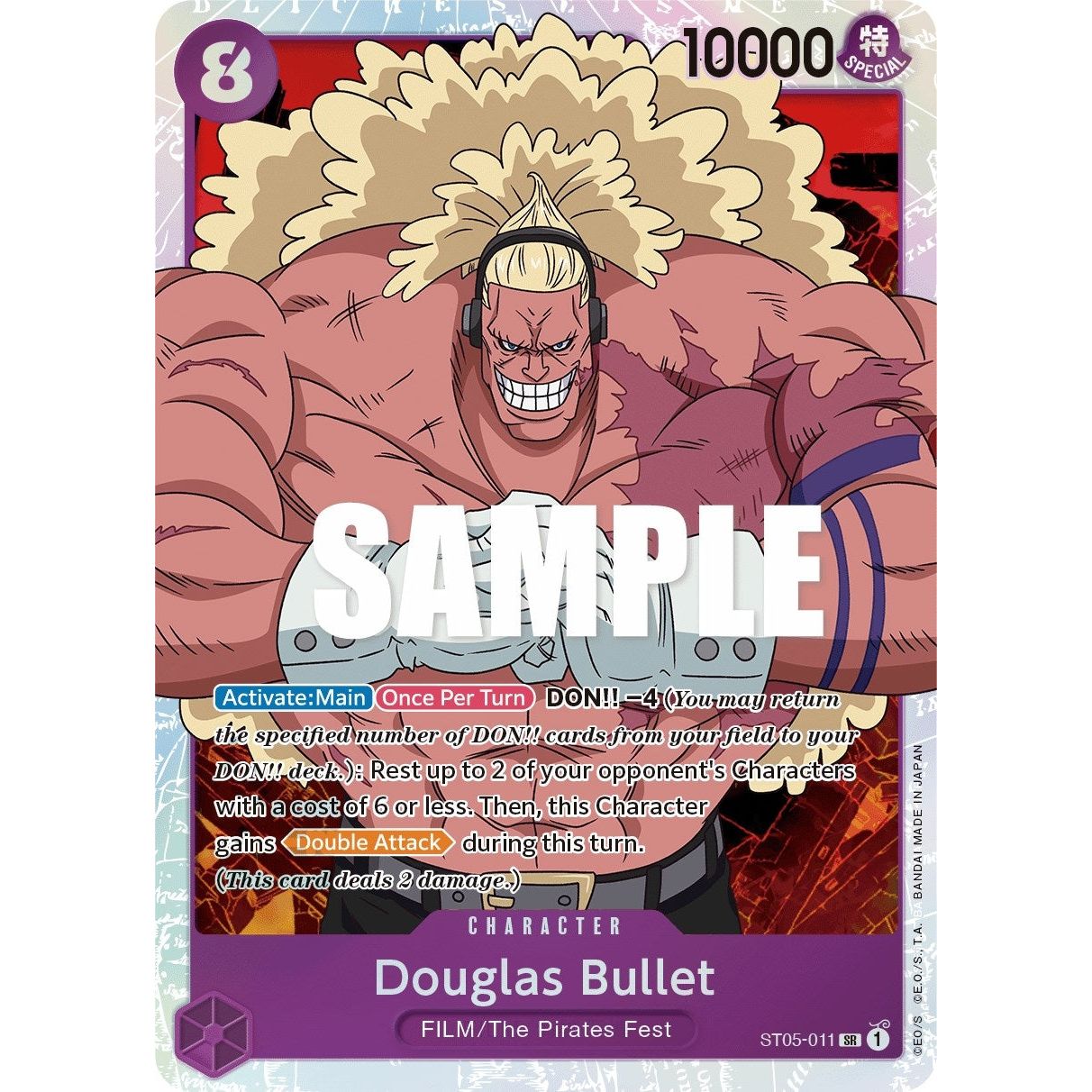 Image for Douglas Bullet (ST05-011) (ST-05) - One Piece Card Game