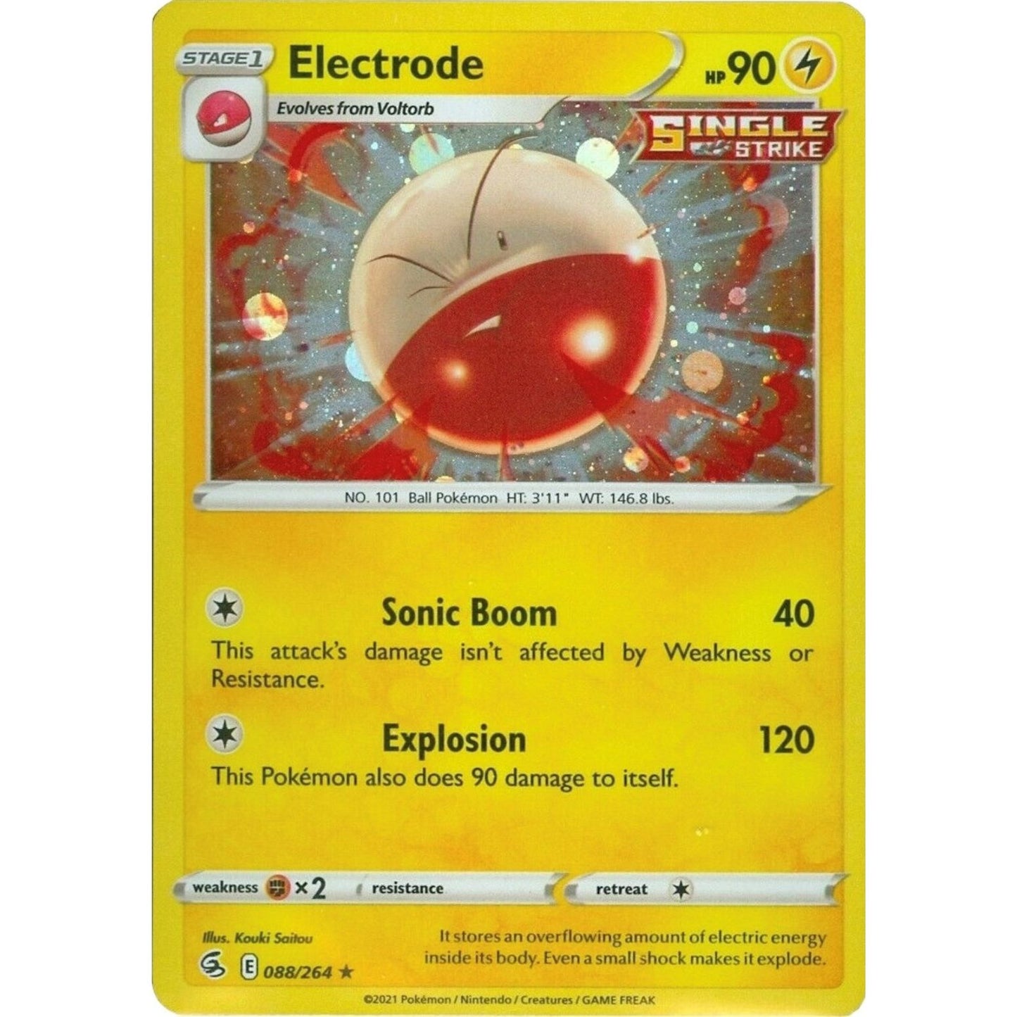Image for Electrode - 088/264 (Cosmos Holo) (088/264) (MCAP) - Pokemon