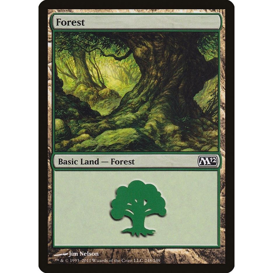 Image for Forest (248) (248) (M12) - Magic: The Gathering