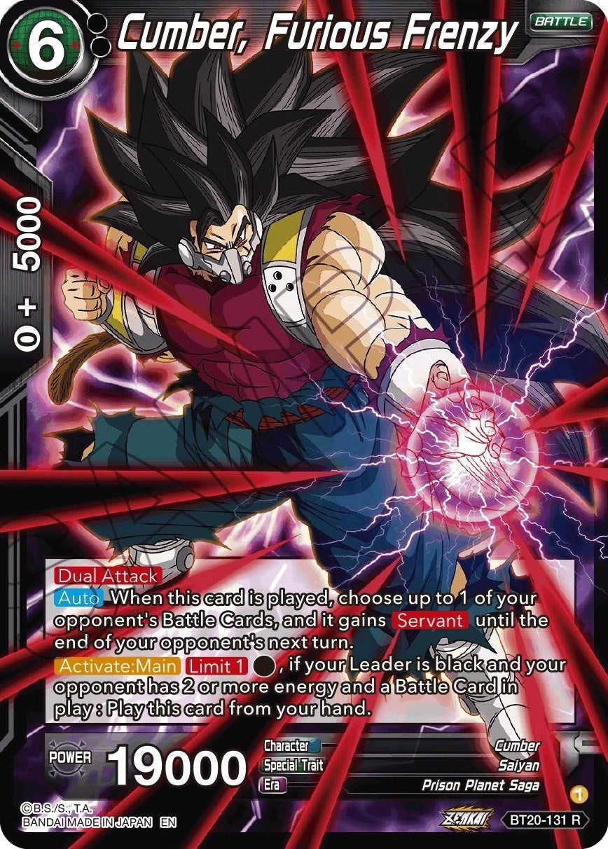 Image for Cumber, Furious Frenzy (BT20-131) (DBS-B20) - Dragon Ball Super: Masters