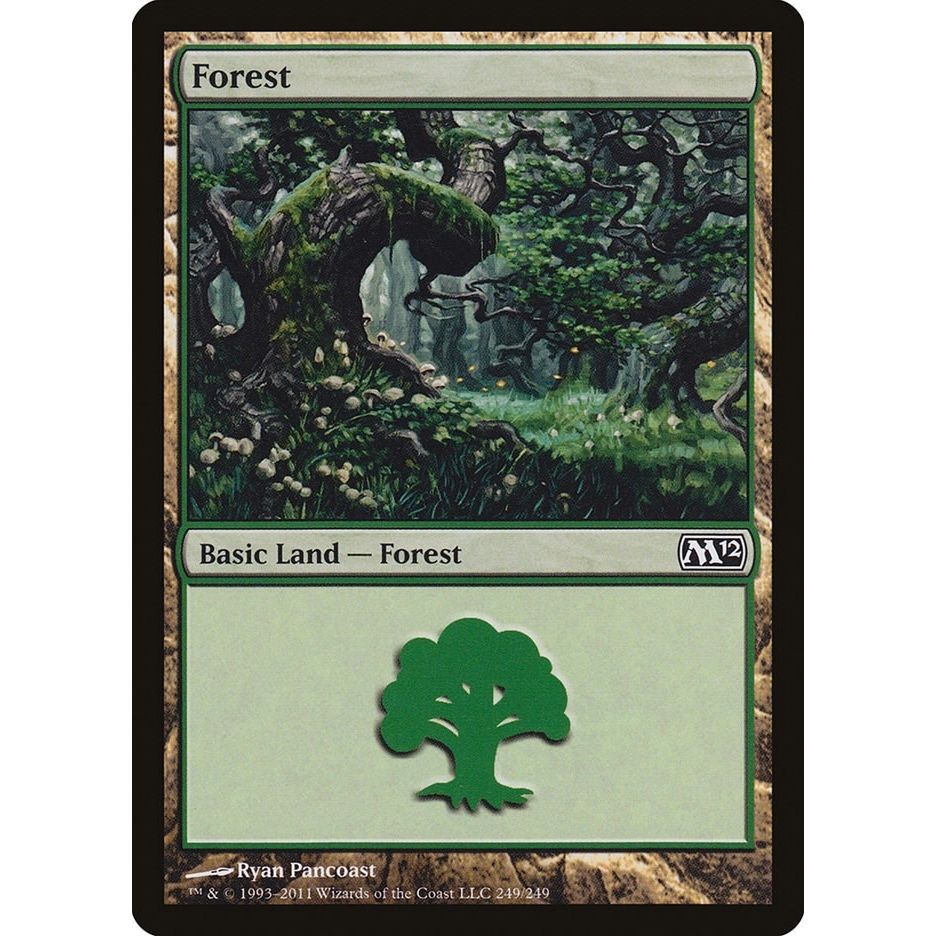 Image for Forest (249) (249) (M12) - Magic: The Gathering
