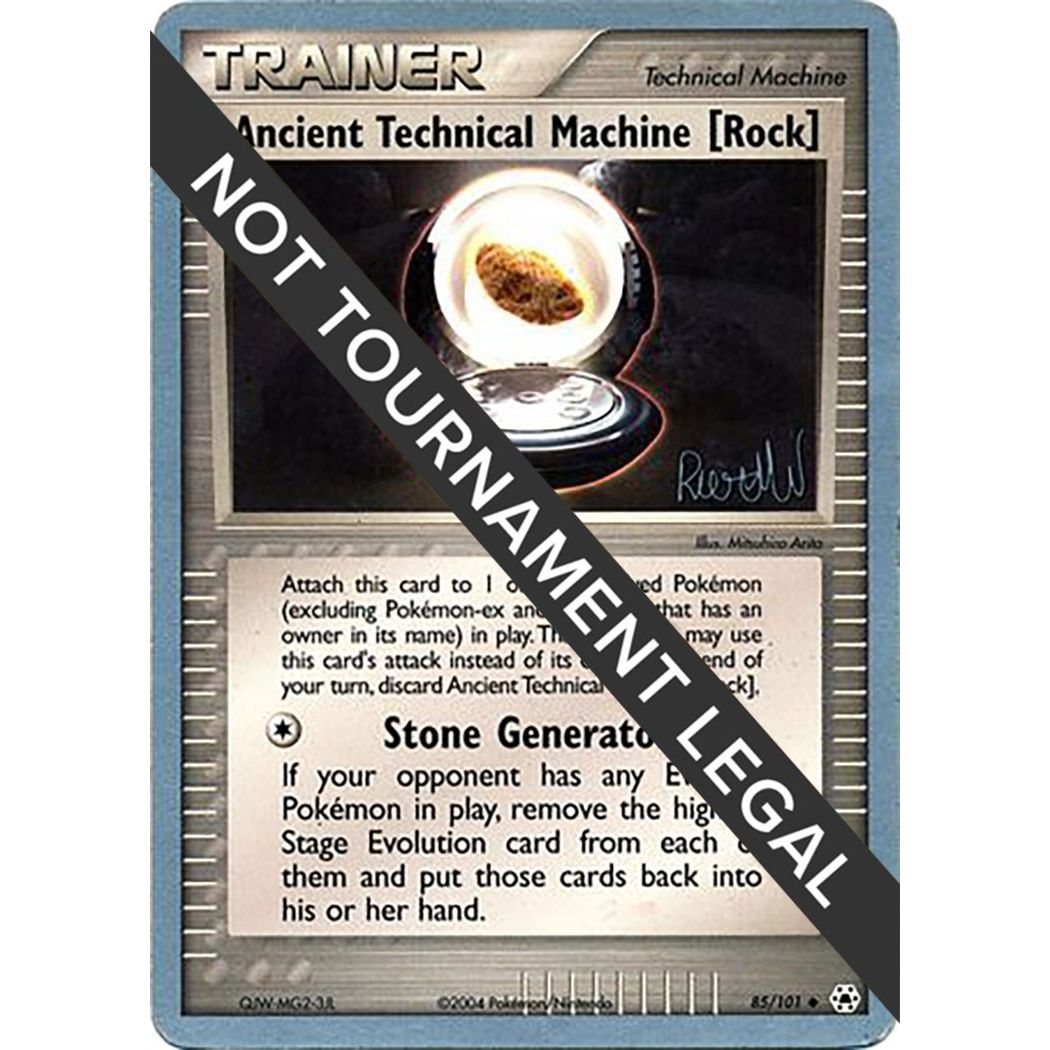 Image for Ancient Technical Machine [Rock] - 2004 (Reed Weichler) (85/101) (WCD) - Pokemon