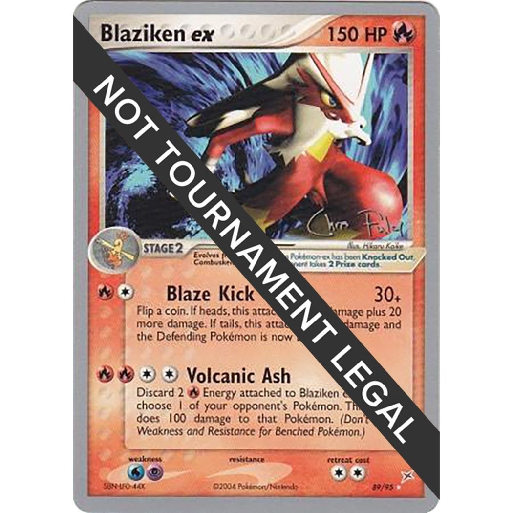 Image for Blaziken ex - 2004 (Chris Fulop) (89/95) (WCD) - Pokemon