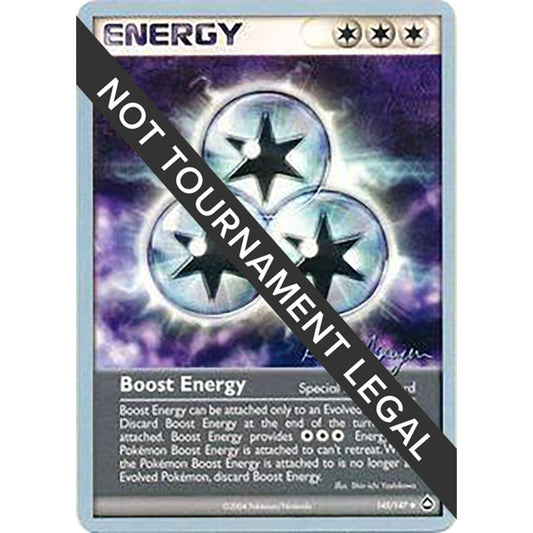 Image for Boost Energy - 2004 (Kevin Nguyen) (145/147) (WCD) - Pokemon