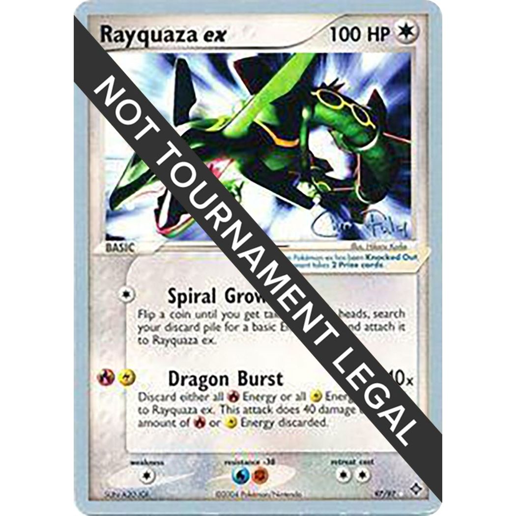 Image for Rayquaza ex - 2004 (Chris Fulop) (97/097) (WCD) - Pokemon