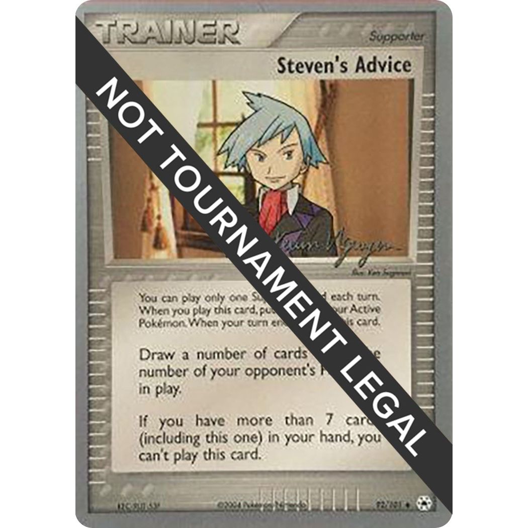 Image for Steven's Advice - 2004 (Kevin Nguyen) (92/101) (WCD) - Pokemon