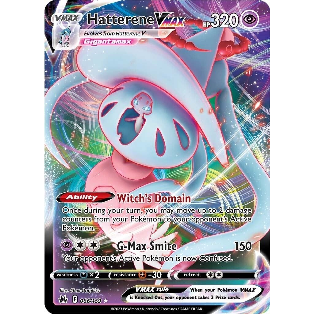 Image for Hatterene VMAX (066/159) (CRZ) - Pokemon