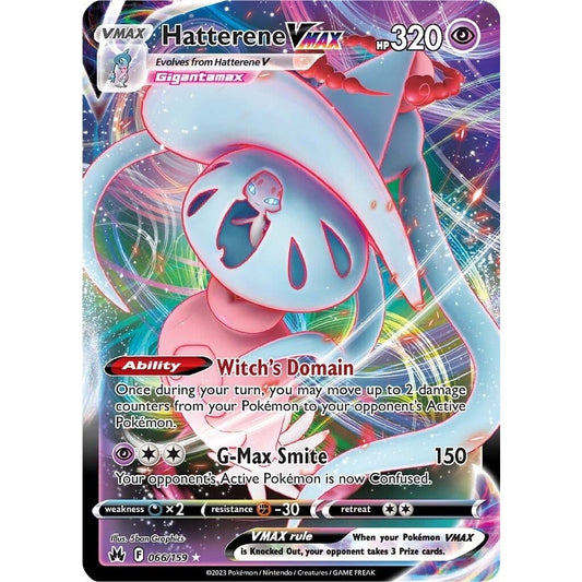 Image for Hatterene VMAX (066/159) (CRZ) - Pokemon