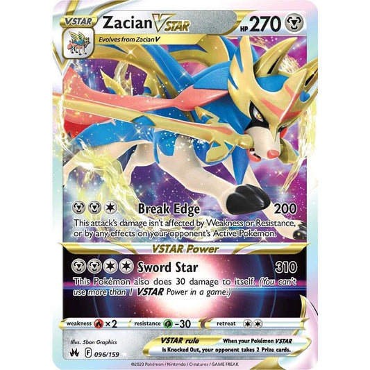 Image for Zacian VSTAR (096/159) (CRZ) - Pokemon