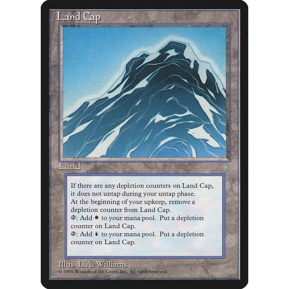 Image for Land Cap (ICE) - Magic: The Gathering