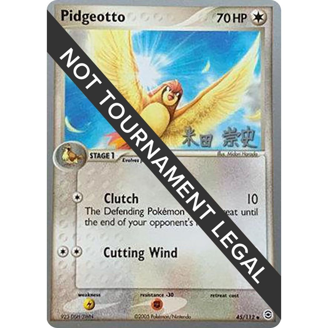Image for Pidgeotto - 2005 (Takashi Yoneda) (45/112) (WCD) - Pokemon