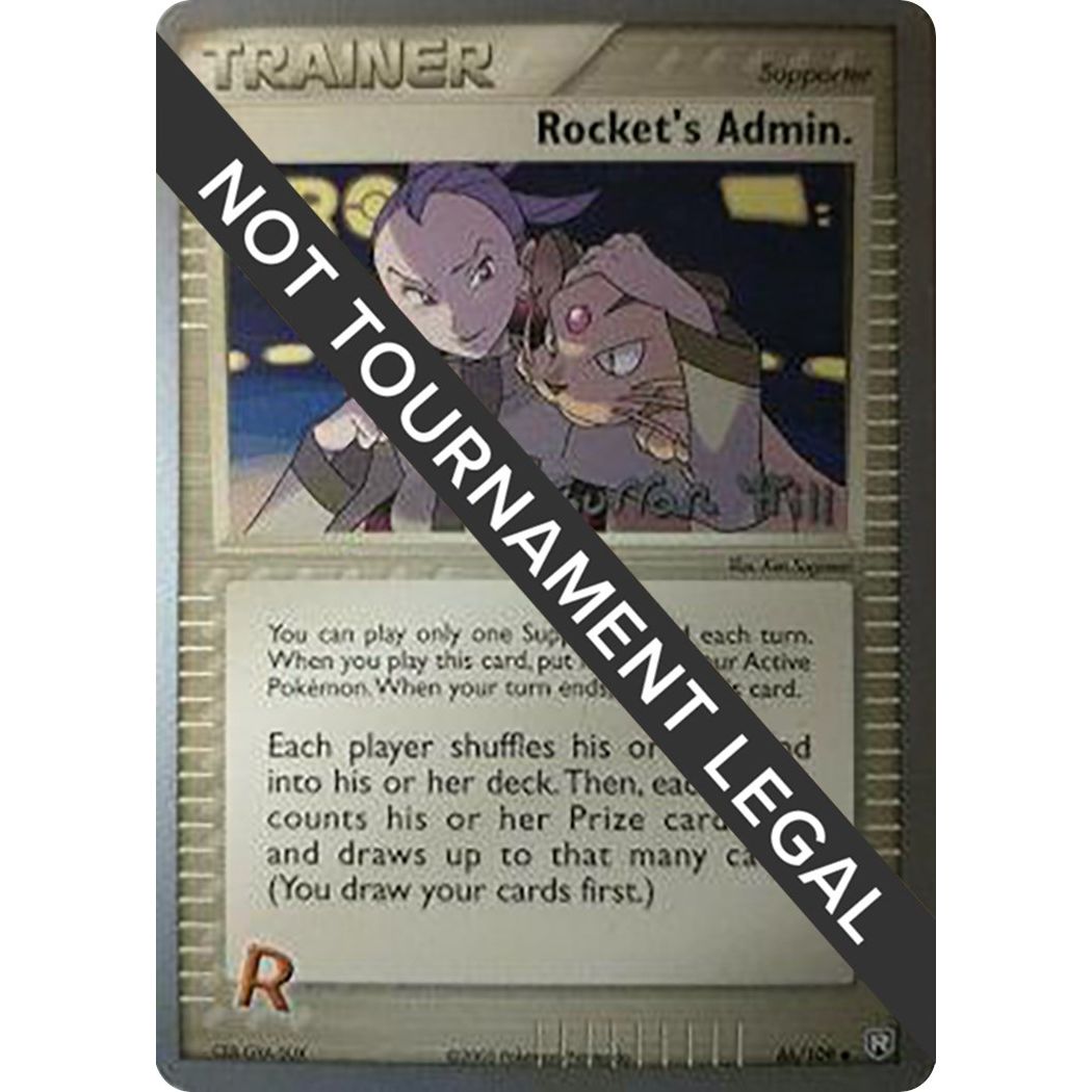 Image for Rocket's Admin. - 2005 (Curran Hill) (86/109) (WCD) - Pokemon