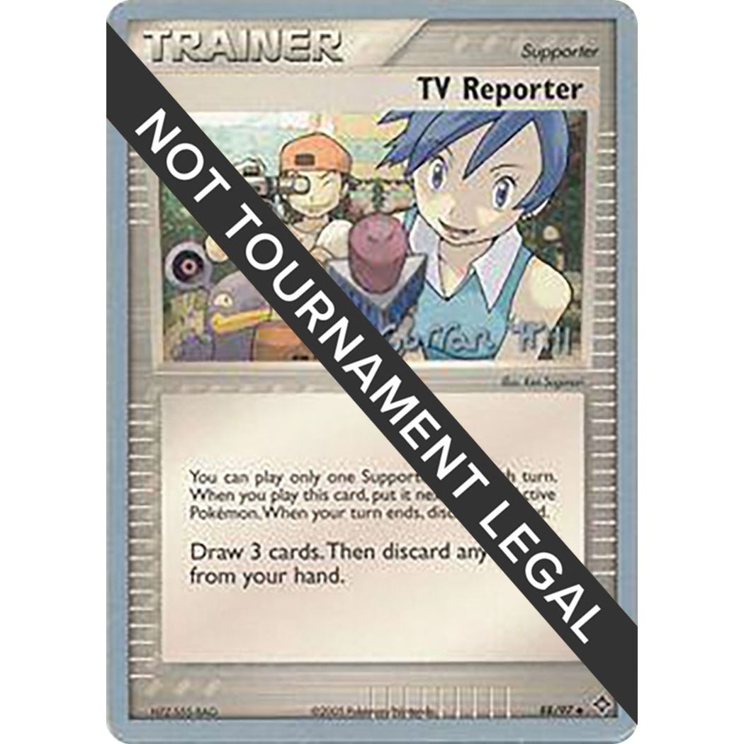 Image for TV Reporter - 2005 (Curran Hill) (88/97) (WCD) - Pokemon