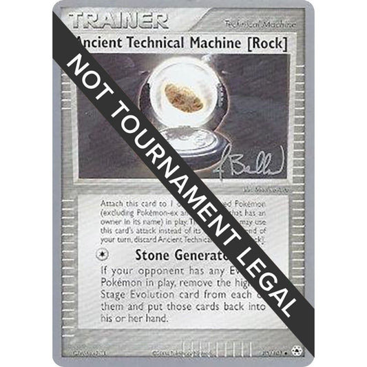 Image for Ancient Technical Machine [Rock] - 2006 (Jimmy Ballard) (85/101) (WCD) - Pokemon