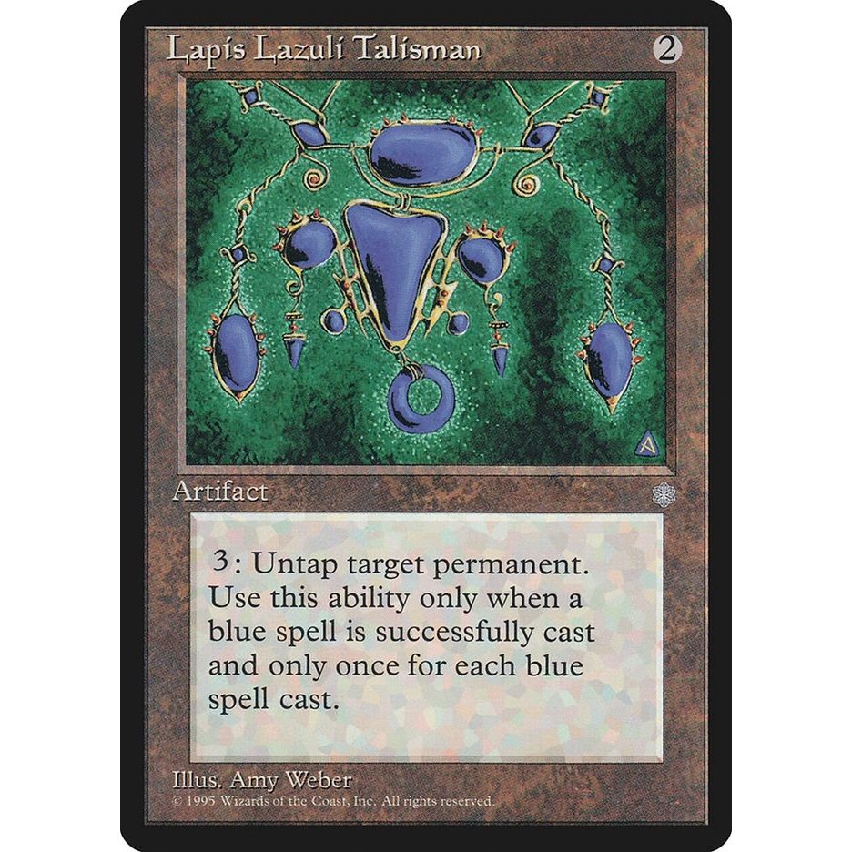 Image for Lapis Lazuli Talisman (ICE) - Magic: The Gathering